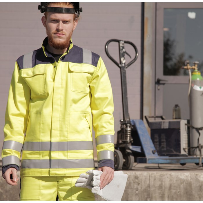 Zaštitna radna jakna Meru 2 Hi-Viz