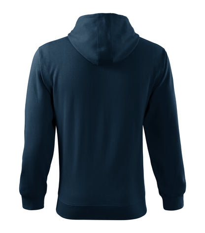 Trendy Zipper hoodie