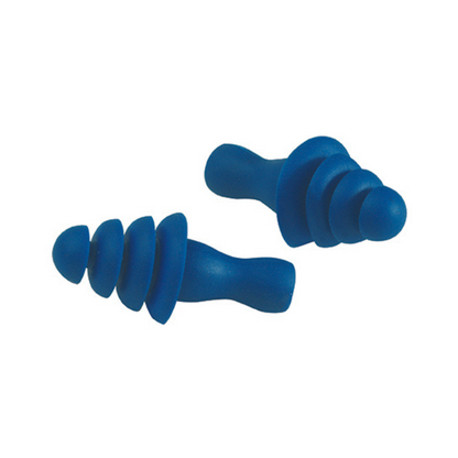 Earplugs with lace blue