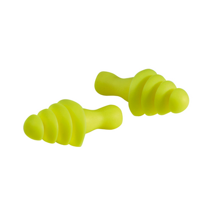 Earplugs with string yellow