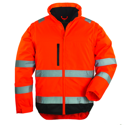 2in1 Hi-Viz jacket extra HI-WAY