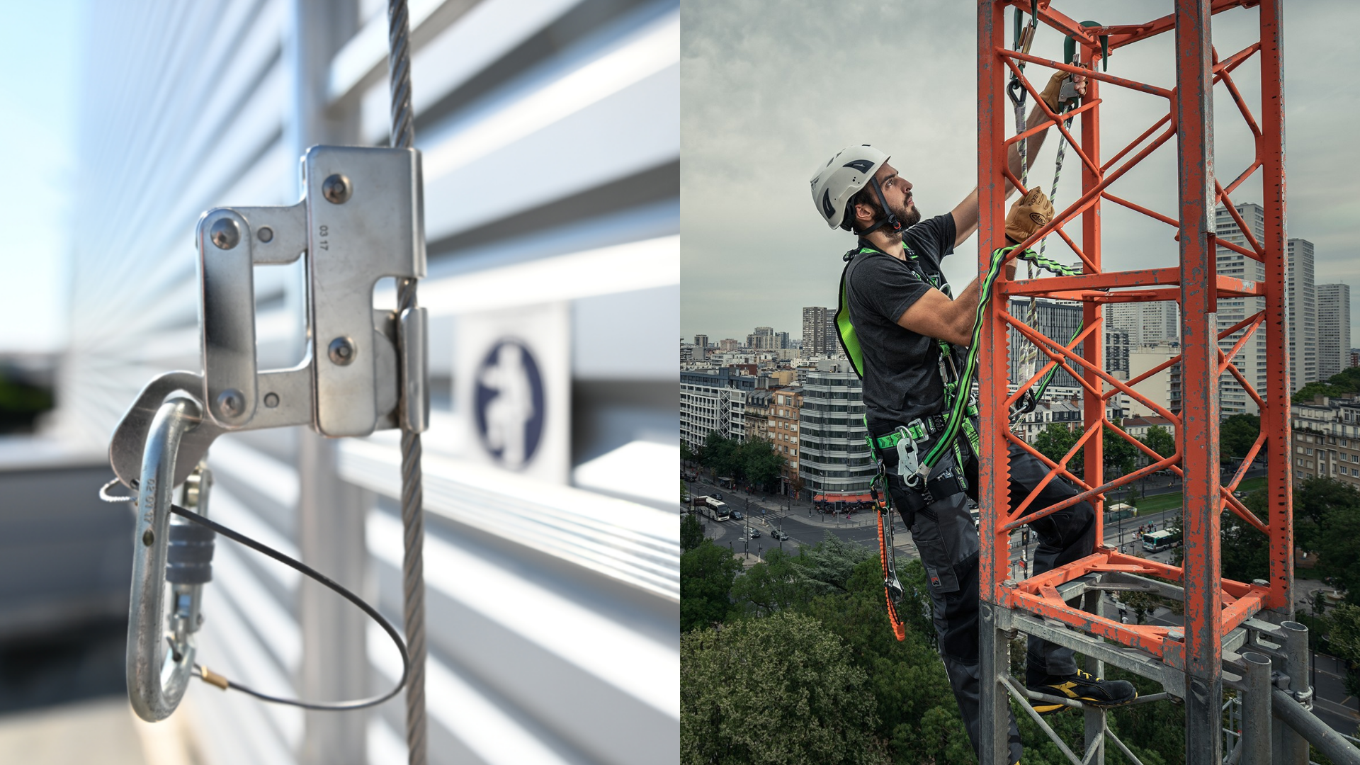 Certificirano rješenje za sprječavanje pada pri okomitom penjanju na visinu.