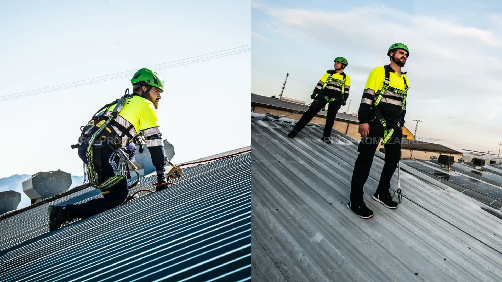 Sigurno rješenje kako zaštititi radnike na krovu.
