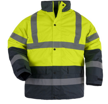 Roadway High Visibility Signaling Protective Jacket