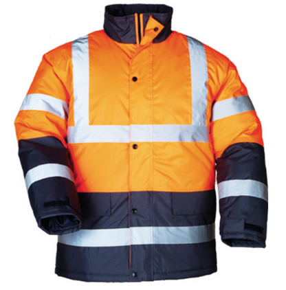 Roadway High Visibility Signaling Protective Jacket